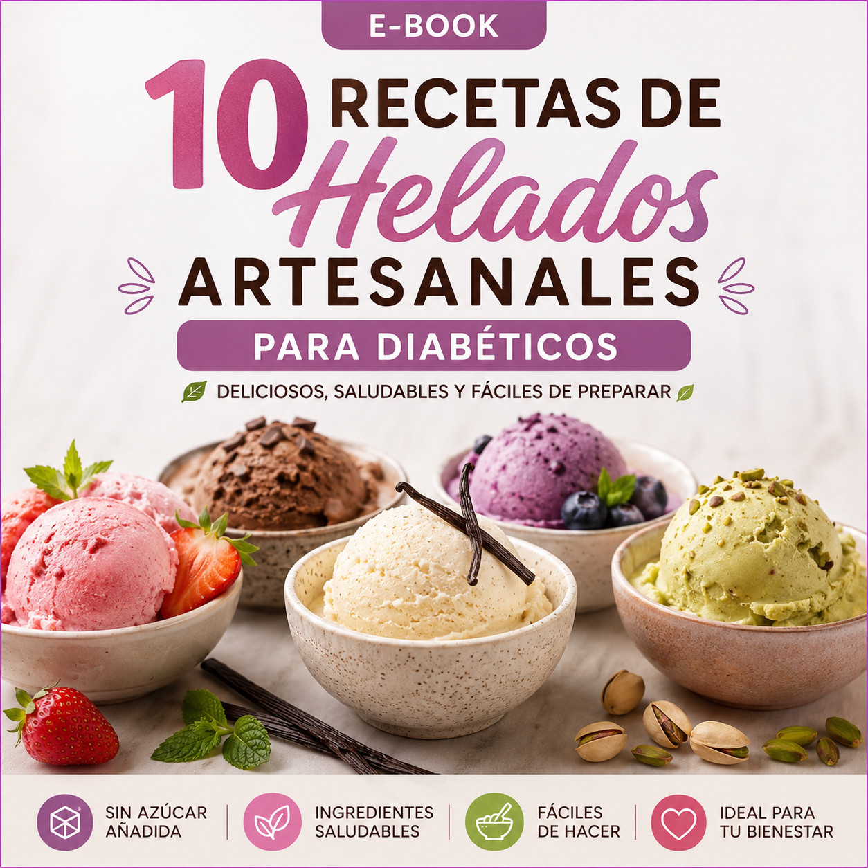 10 Recetas De Helados Artesanales